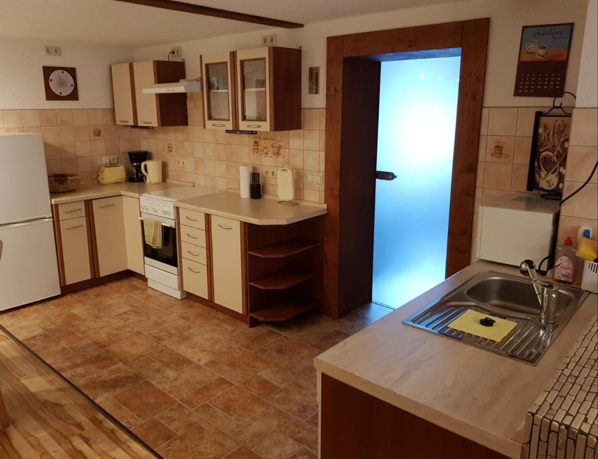Ferienwohnung Haehnert 슈바르첸베르크 외부 사진